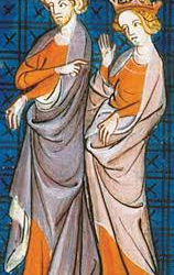 Louis VII et Aliénor