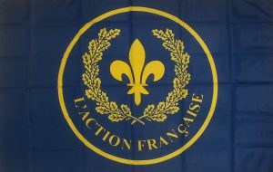 Drapeau Action Française bleu