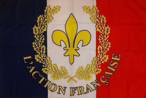 Drapeau Action Française tricolore
