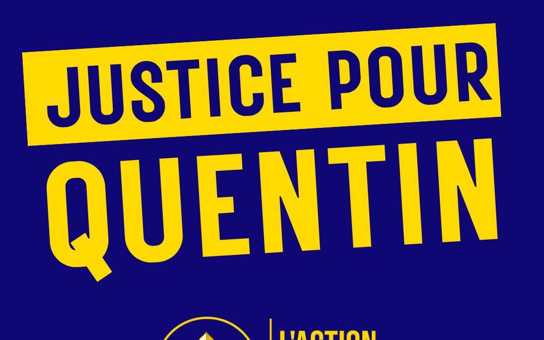 C’est le front républicain qui a tué Quentin